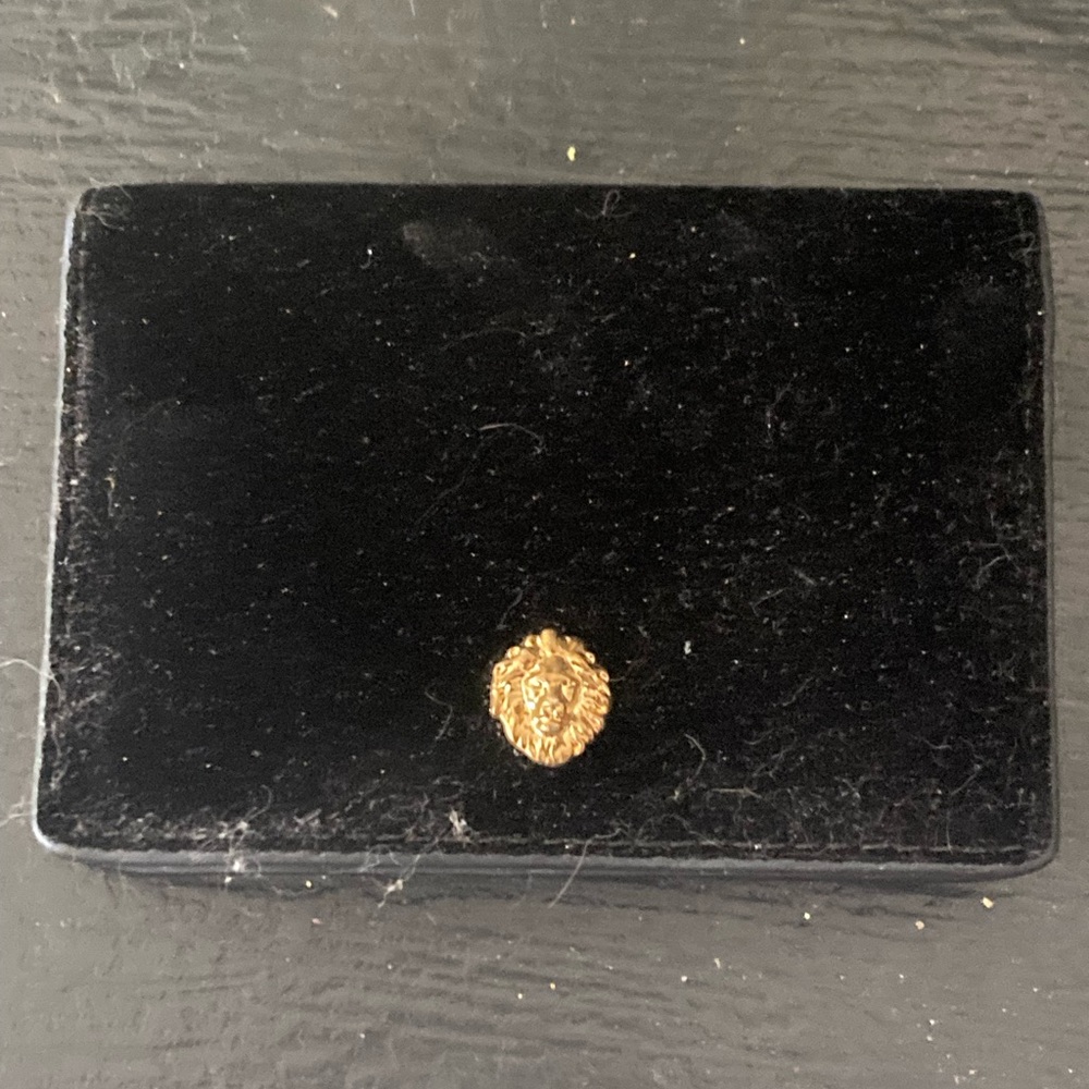 Anne Klein black velvet wallet